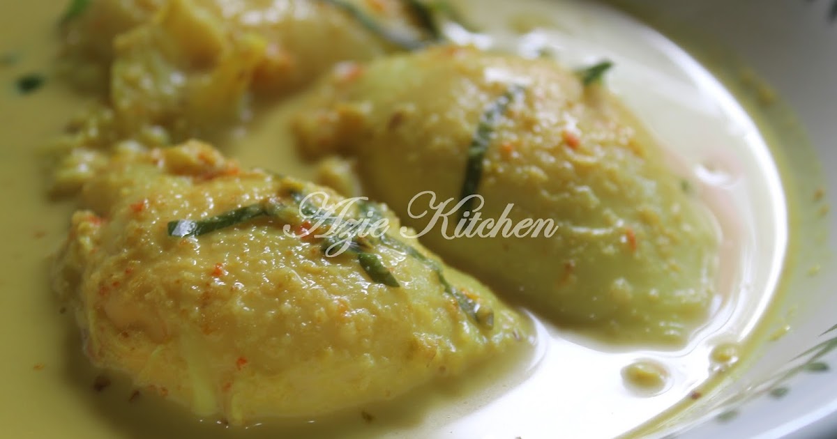 Masak Lemak Telur Itik Yang Sedap dan Cantik Azie Kitchen