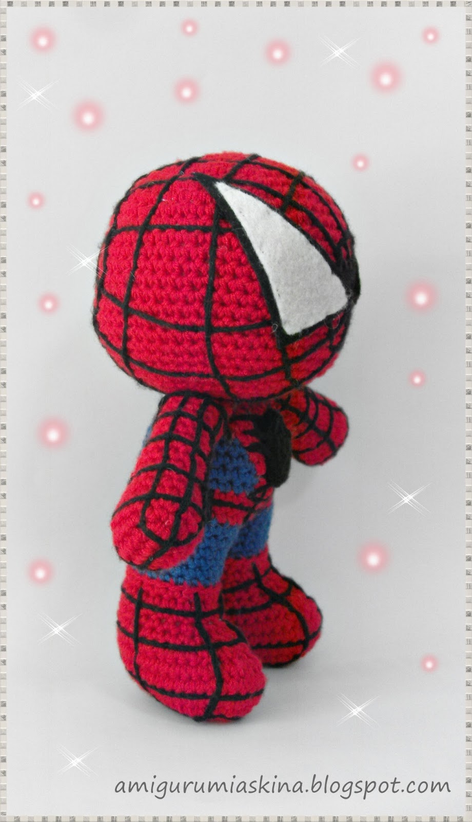 Amigurumi Örümcek Adam Amigurumi Spiderman Tiny Mini Design