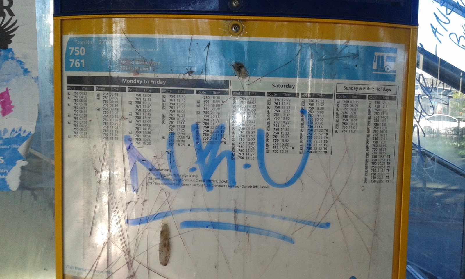 Why I Love Mount Druitt! Mount Druitt Bus Time Tables At Mount Druitt