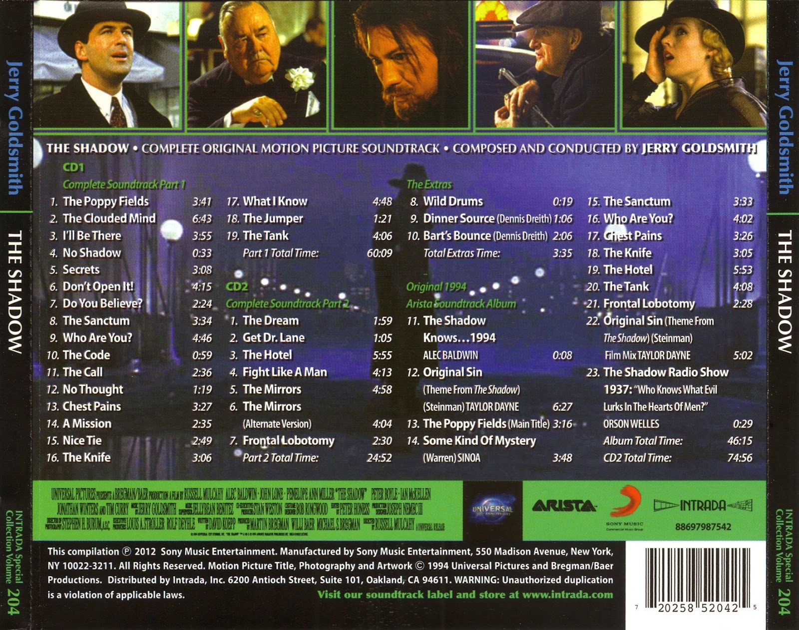 Fixing the Shadow OST 1993. Look to the Shadow OST. Score soundtrack