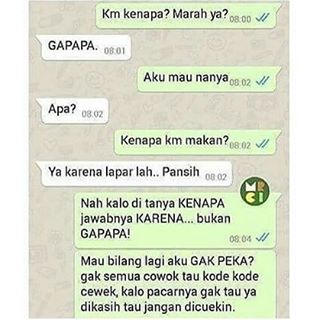 Tips Ampuh, Kalau Pacarmu Tiba-tiba Ngambek? Balas Saja Pesannya Seperti Ini! Tips Ampuh, Kalau Pacarmu Tiba-tiba Ngambek? Balas Saja Pesannya Seperti Ini!