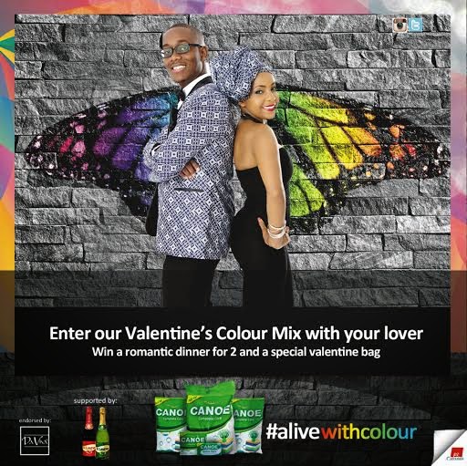 3 It’s lovers’ season with Canoe Detergent Valentine ‘Colour Mix’ Contest