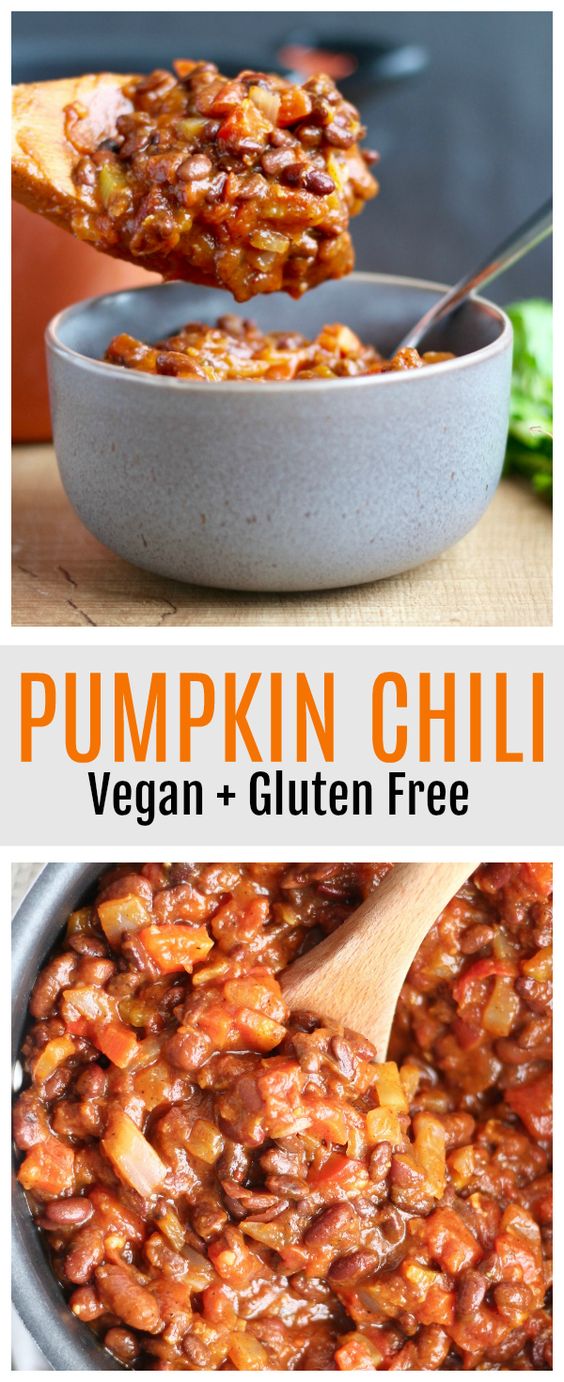 Pumpkin Chili Recipe (Vegan + Gluten Free)