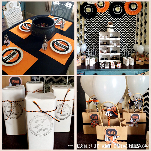 Camelot Art Creations Kid Friendly Halloween Party Decor