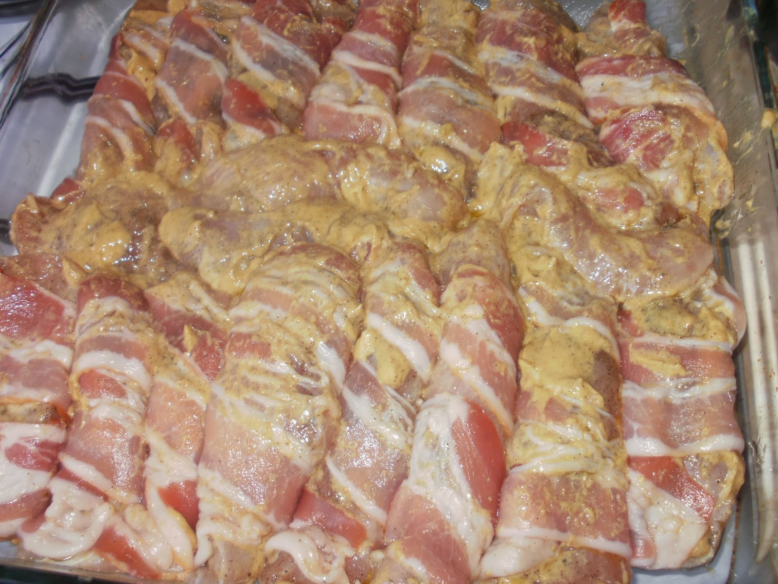 Baconos Csirkemell Sajt Mártással