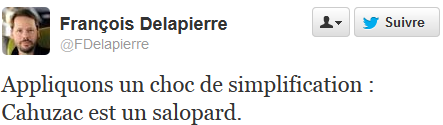 Delapierre: "Cahuzac est un salopard"
