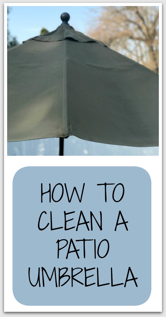 How To Clean A Patio Umbrella