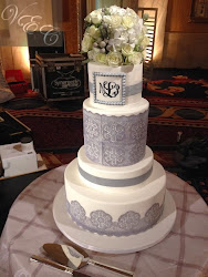 cake lace grey cakes