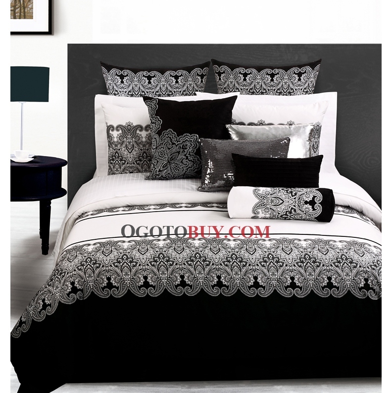 bed covers black and white Mattresses