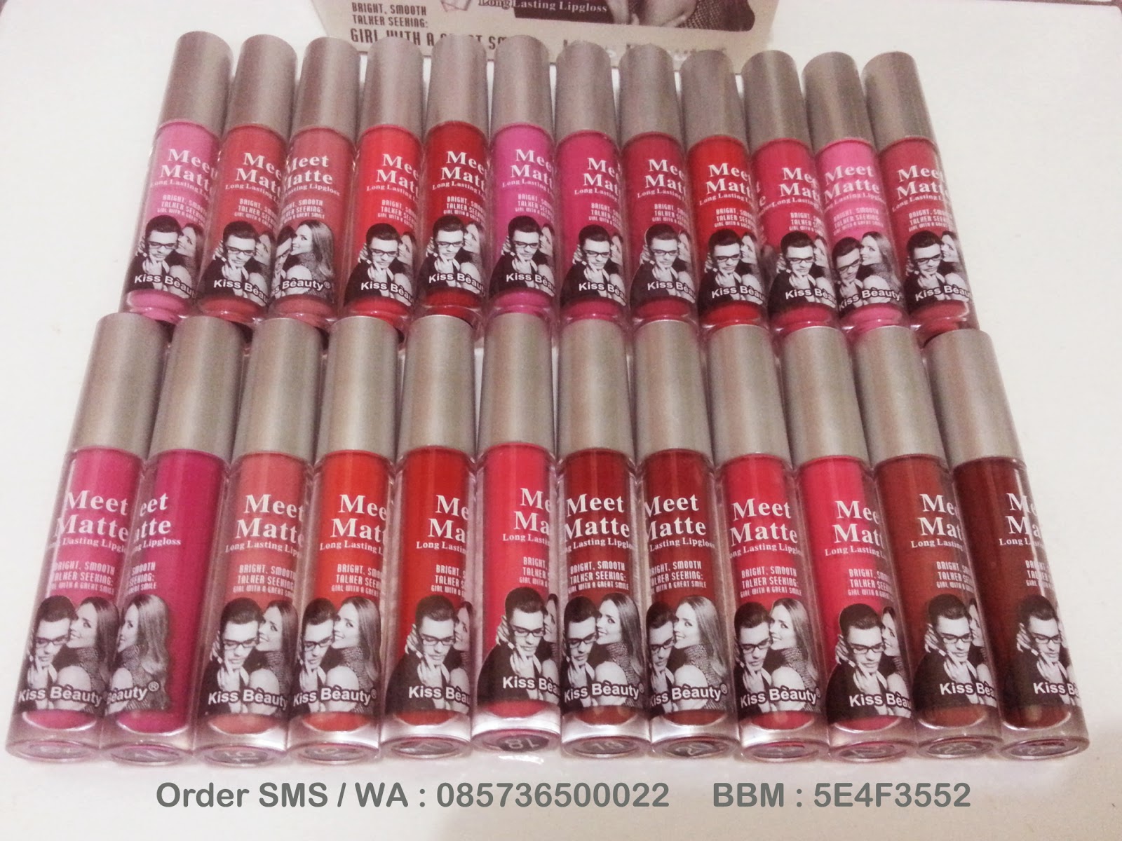 Lipgloss MEET MATTE Kiss Beauty MEET MATTE NAKED ONLINE