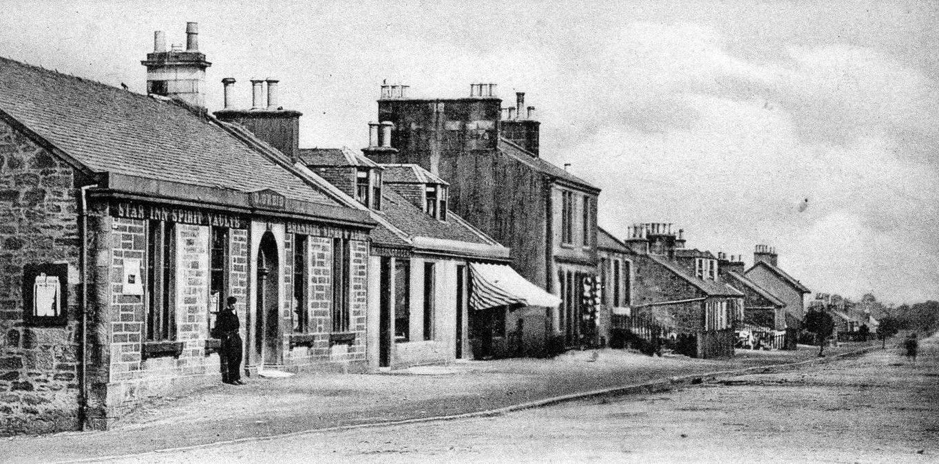 Tour Scotland Old Photograph East Main Street Armadale West Lothian