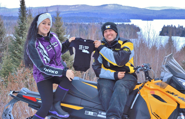 Snowmobiling while pregnant