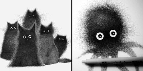 Animal Drawings by Luis Coelho 00-Luis-Coelho-Ink-Animal-Drawings-Cats-and-More-www-designstack-co
