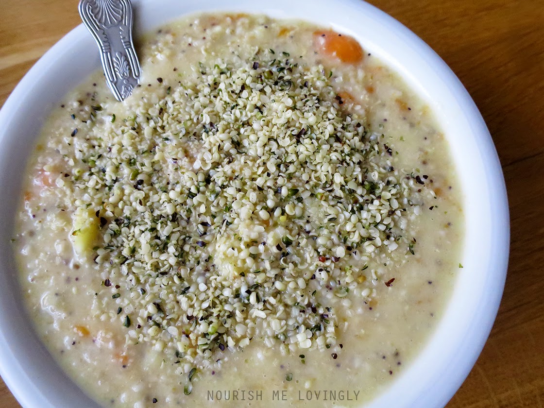 Nourish me lovingly Protein porridge (GF, DF, V+)