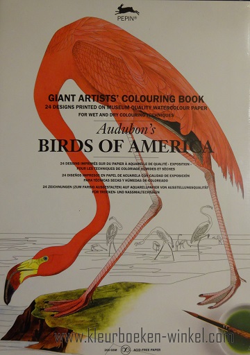 kleurboek GK 04 birds of america