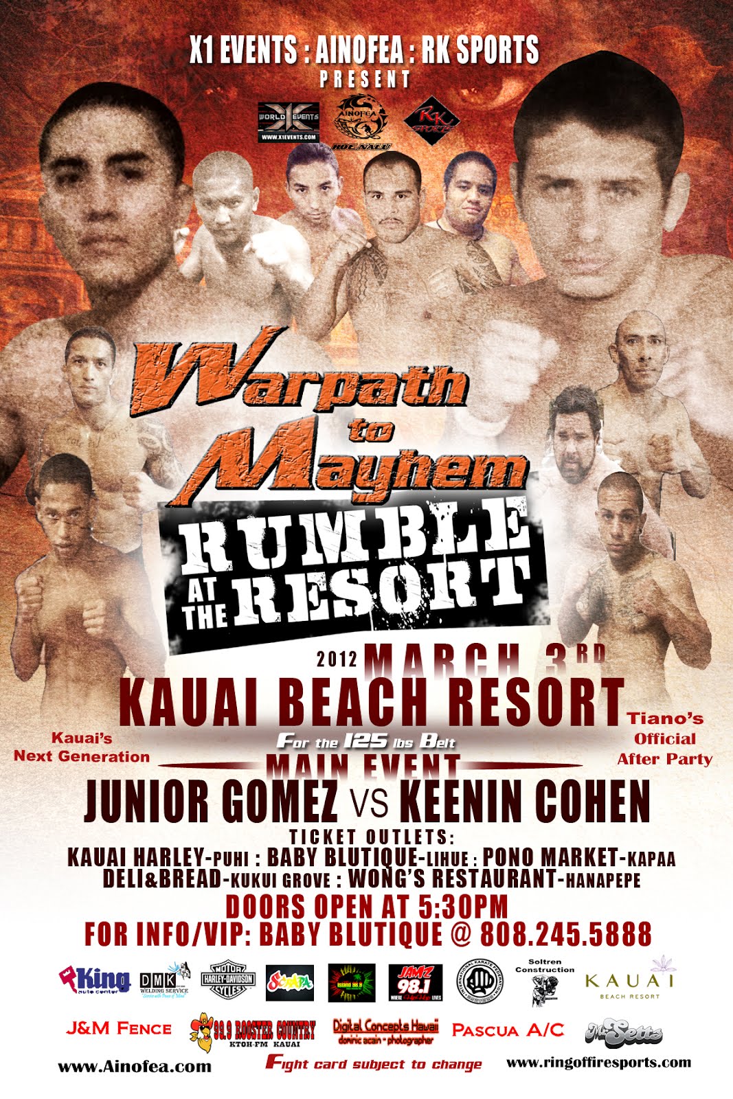 Kauai and Hawaii JiuJitsu, MMA and Martial Arts