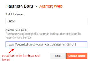 Cara Membuat Halaman Statis di Blogger dan Penjelasannya Cara Membuat Halaman Statis di Blogger dan Penjelasannya
