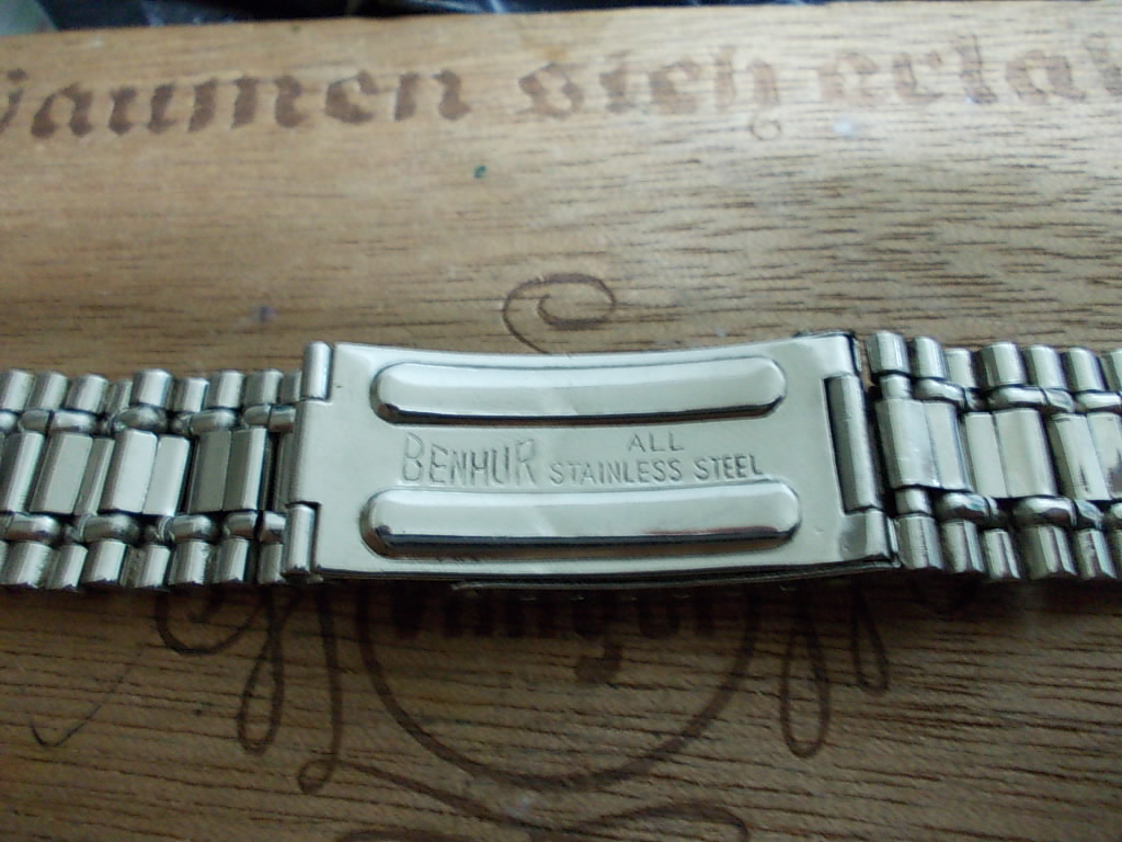 vintage watches: Ben Hur bracelet RM123 NOS