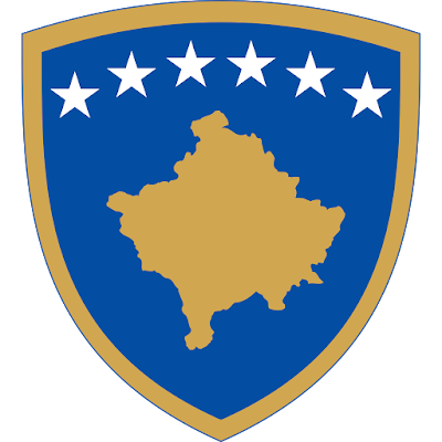 Logo Gambar Lambang Simbol Negara Kosovo PNG JPG ukuran 400 px