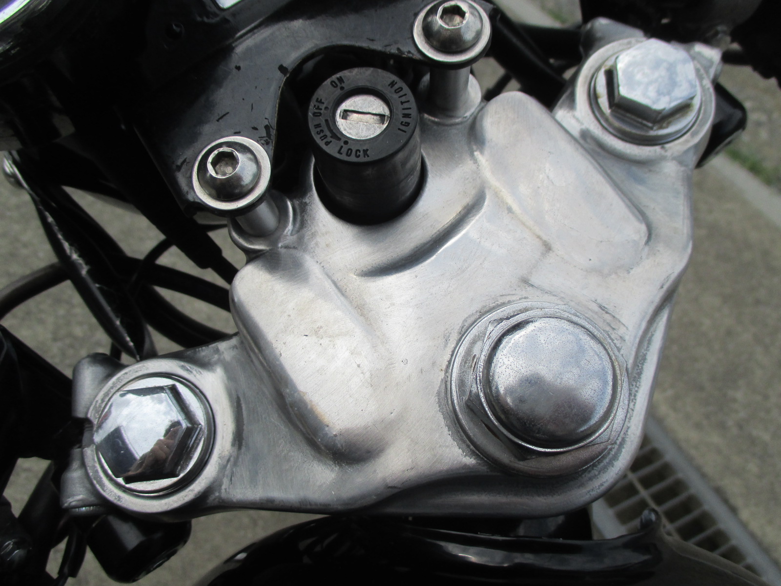 ホンダクラブマン GB250 セパハン トップブリッジ カフェスタイル