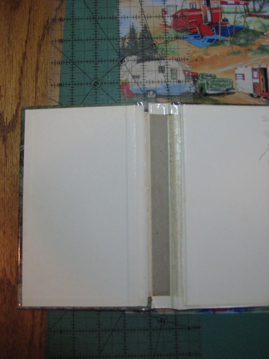 FlossieBlossoms Easy Tutorial for EReader Cover Using an Old Book