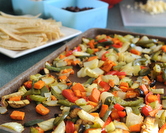 [center] Spread on a baking sheet