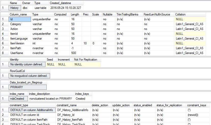 Learning lessons for Sitecore, C#, .NET, SQL Server: Sitecore database ...