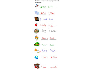 Mrs. May's Class: compound words