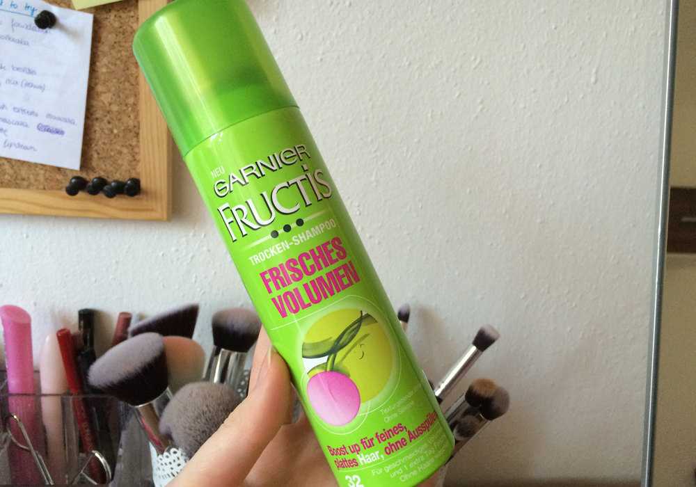 Gepland Ik zie je morgen Aandringen Garnier Fructis Pure Volume Dry Shampoo // REVIEW