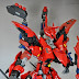 MG 1/100 Sazabi with PG Strike Gundam Custom Build