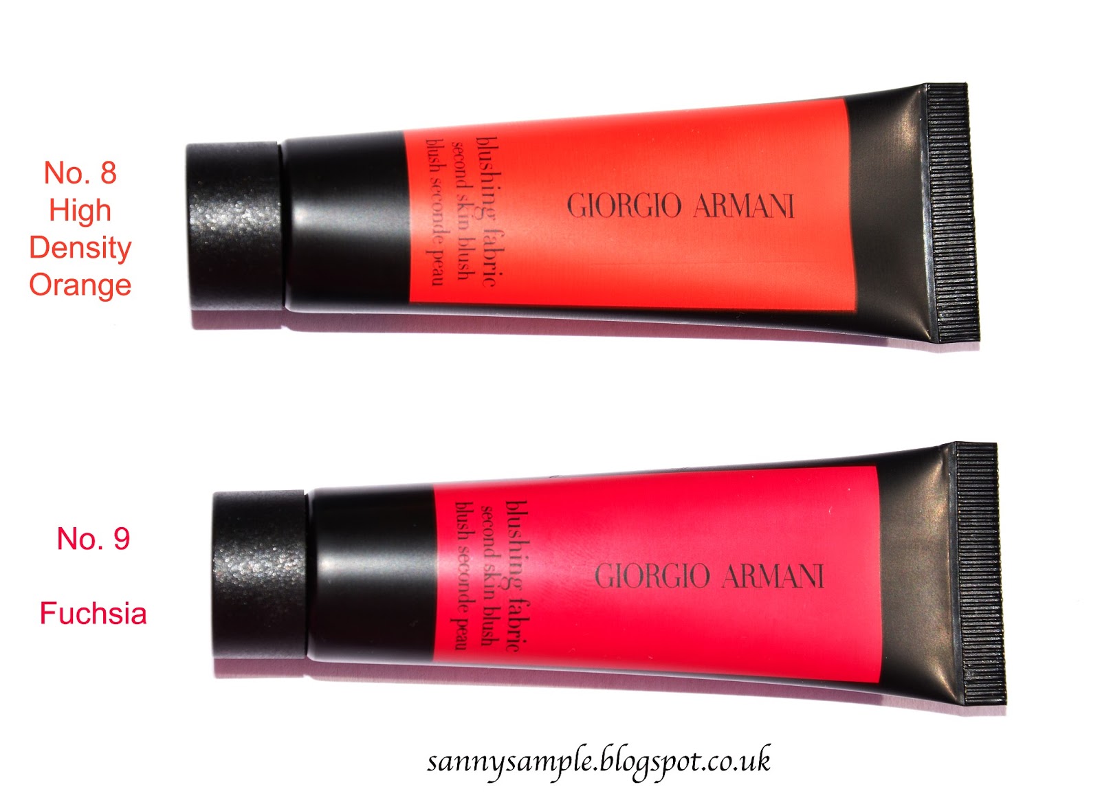giorgio armani blushing fabric