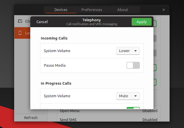GSConnect Android Gnome Shell integration GSConnect Android Gnome Shell integration