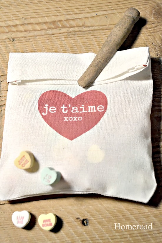 Valentine DIY Heart Treat Bags