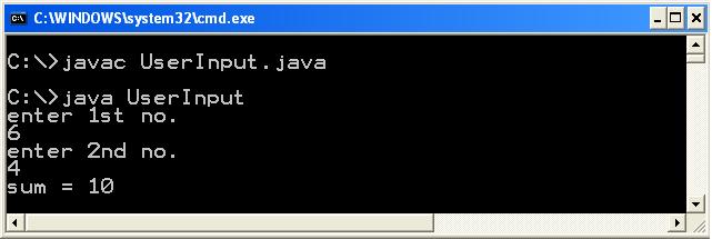 JAVA CODE SPOT: JAVA Programming : Using Scanner for User Input