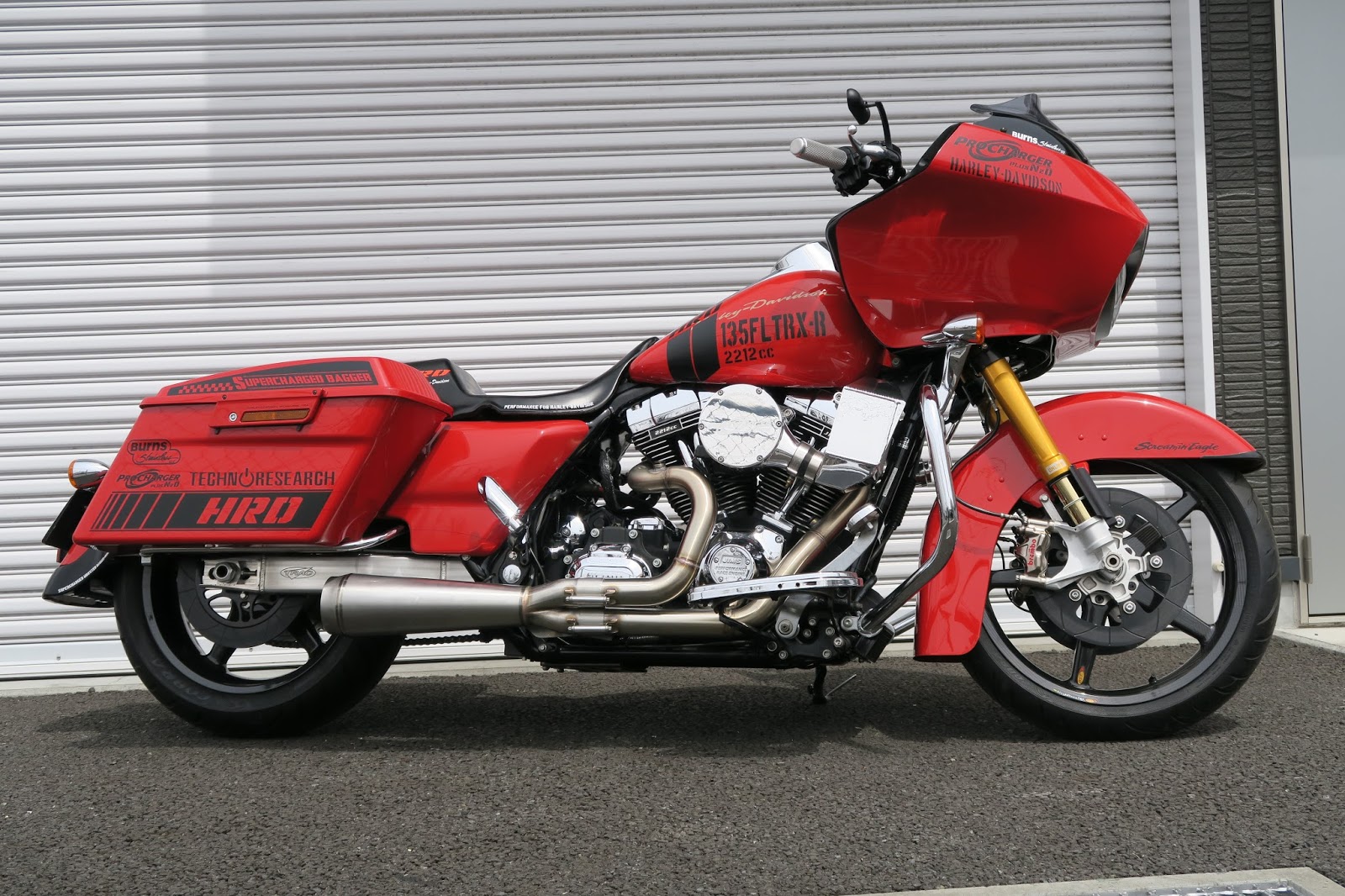 Burns Stainless LLC: No Holds Barred” Harley Davidson Big-Inch V-Twin