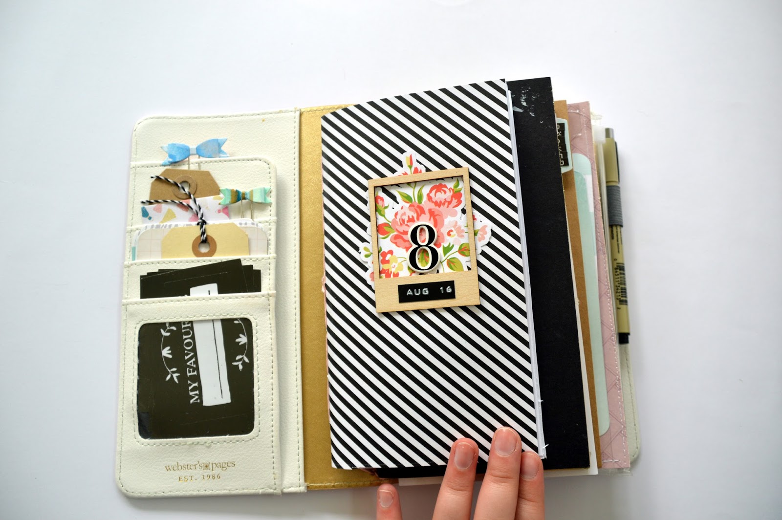 Julia K Diy Traveler S Notebook Insert Using Felicity Jane
