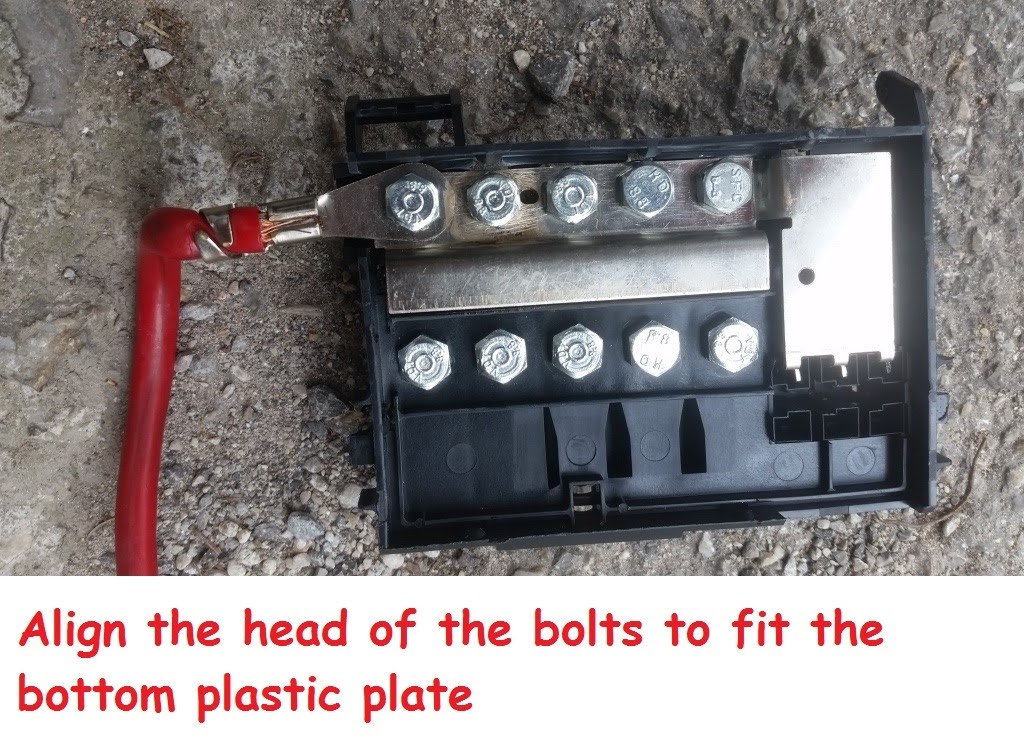 DIY 1.8T 20VT VAG Melted Fuse Box possible fix