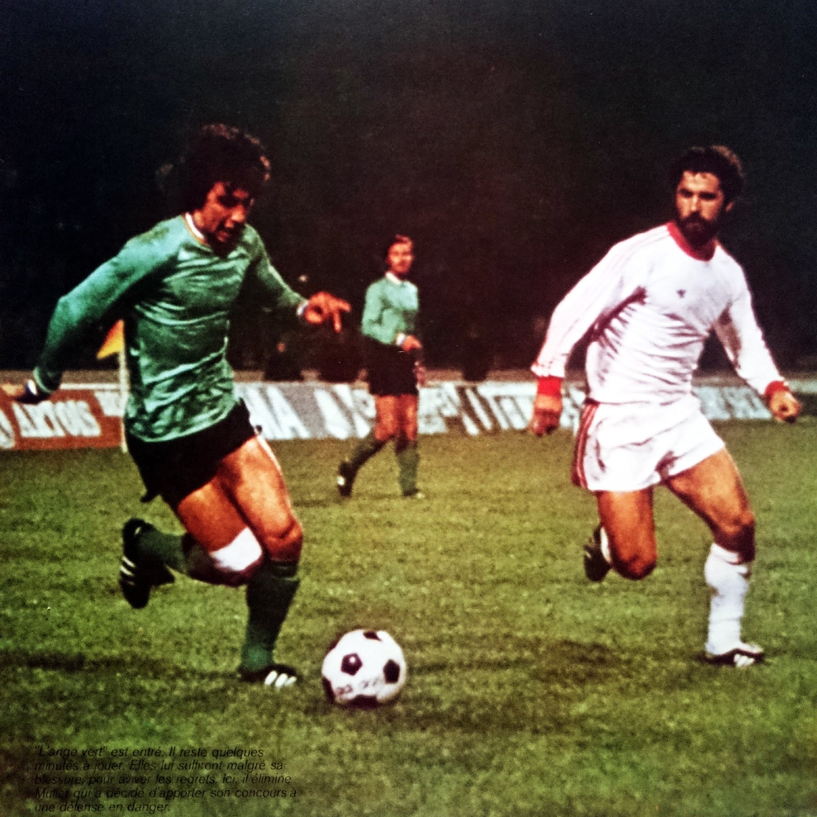 FINALE COUPE DES CLUBS CHAMPIONS 1976. Bayern Münich vs SaintEtienne.