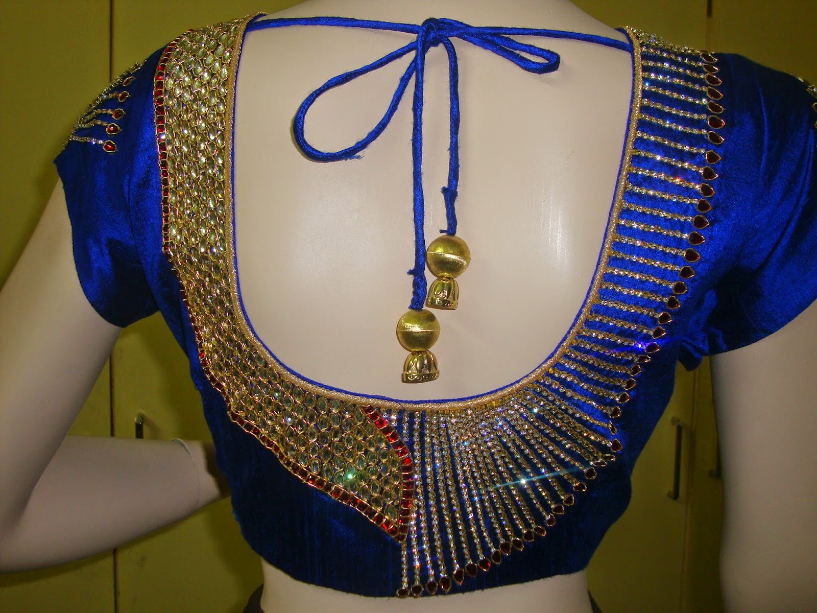 South Indian Bridal Blouse Designs Blouse back neck patterns
