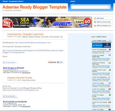  Adsense Template Siap Blogger