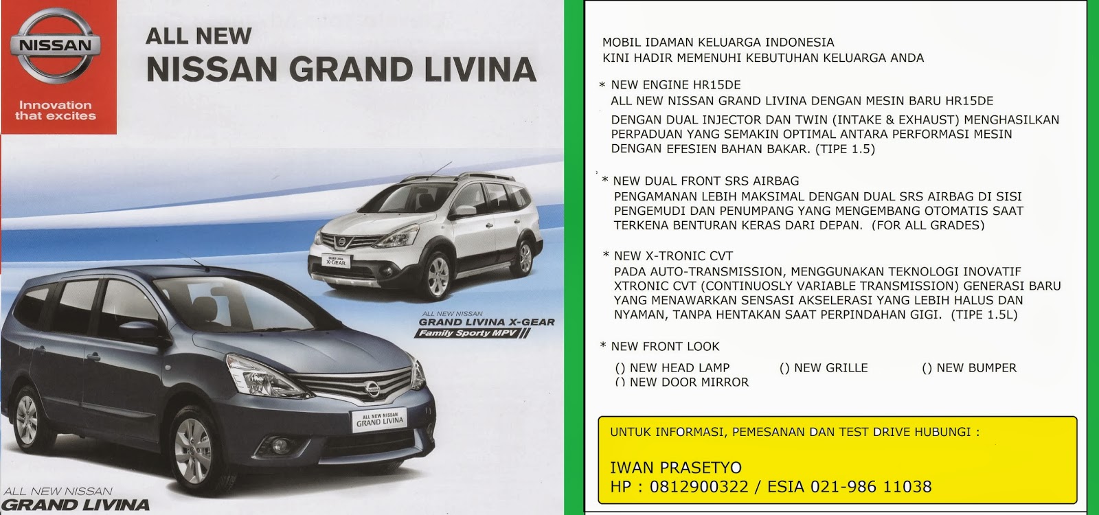 Kumpulan Modifikasi Mobil Grand Livina X Gear Terbaru 