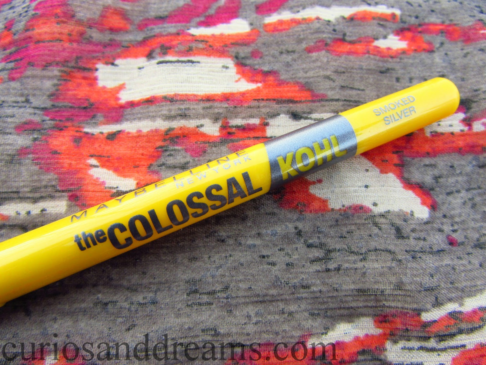 Maybelline Colossal Kohl smoked silver review, Maybelline Colossal smoked silver review