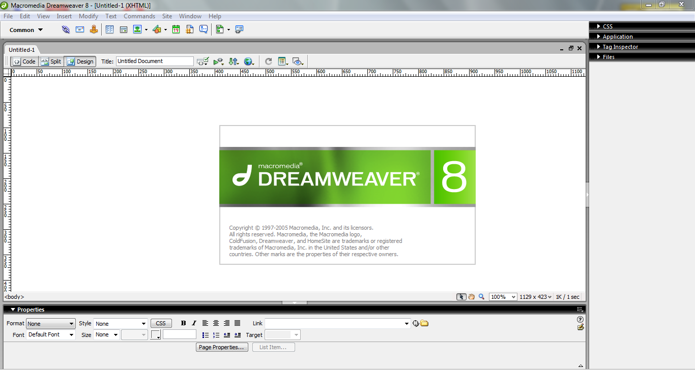 Macromedia Dreamweaver 8 Free Download Full Version