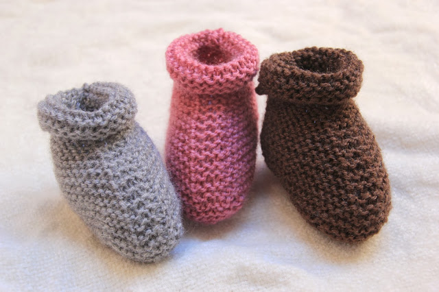 6 patrones gratis de patucos de bebe diy