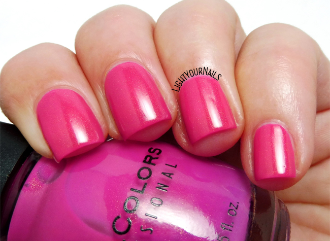 Smalto rosa Sinful Colors Cream Pink pink nail polish