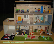 Maison pour les Playmobils