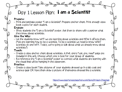 Early Childhood Scribbles: I am a Scientist!