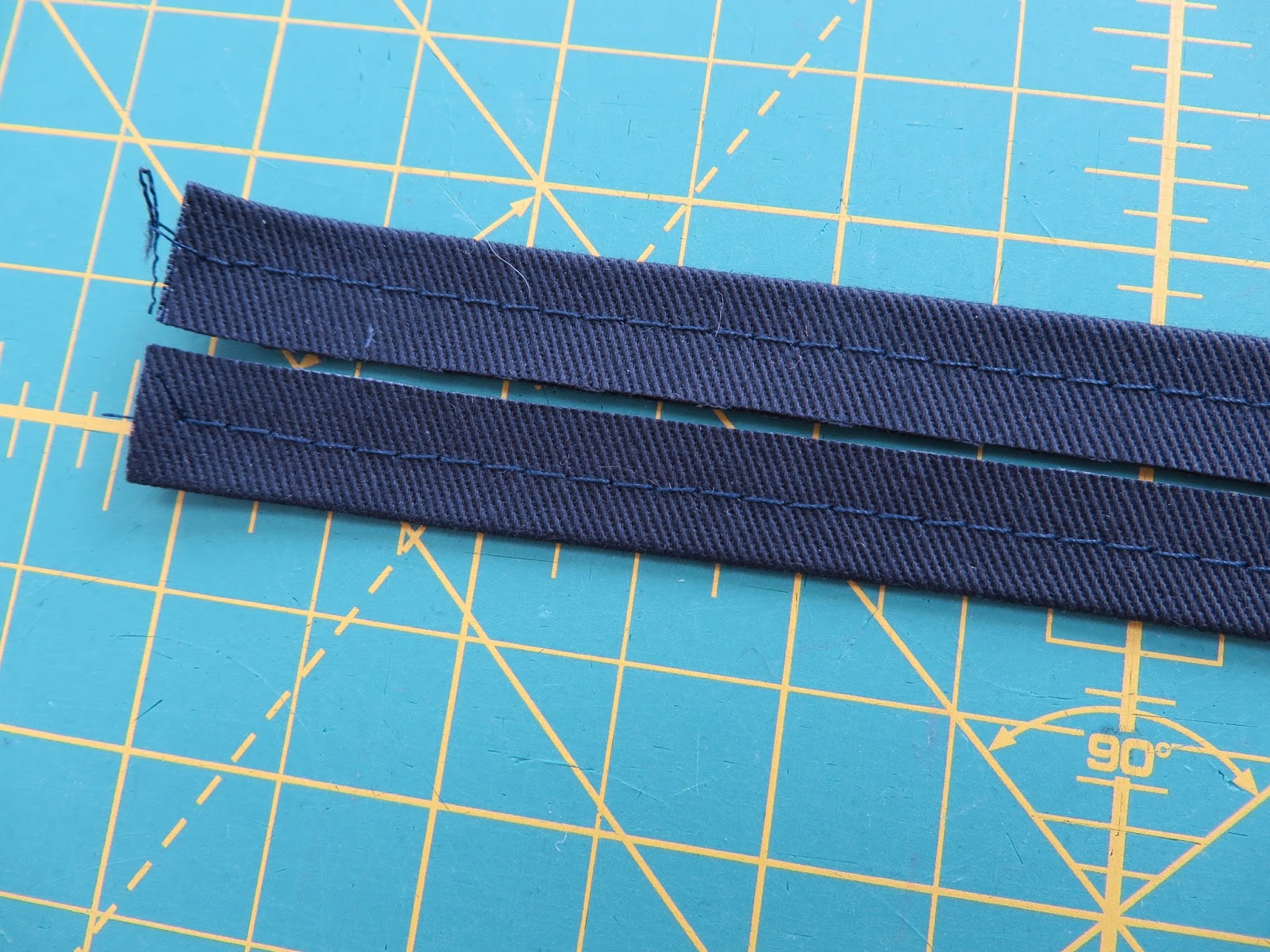 today's agenda: Making a Double Welt Pocket with Flap, part 1