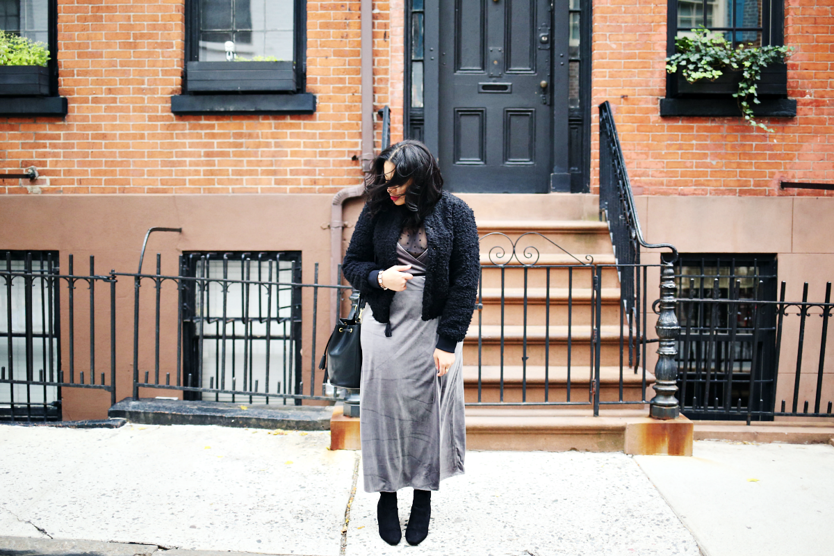 target velvet wrap dress