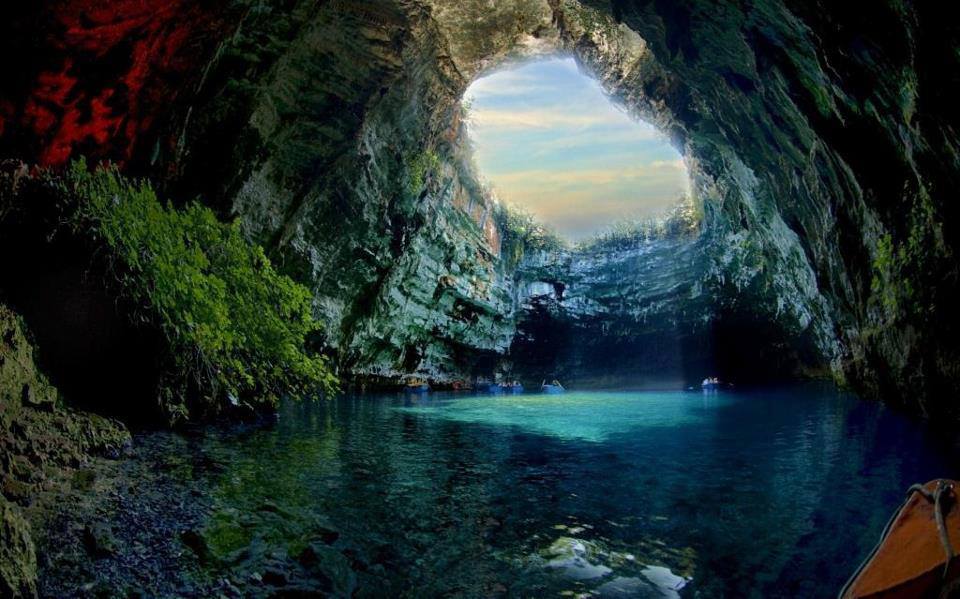 The Amazing World Melissani Cave Greece